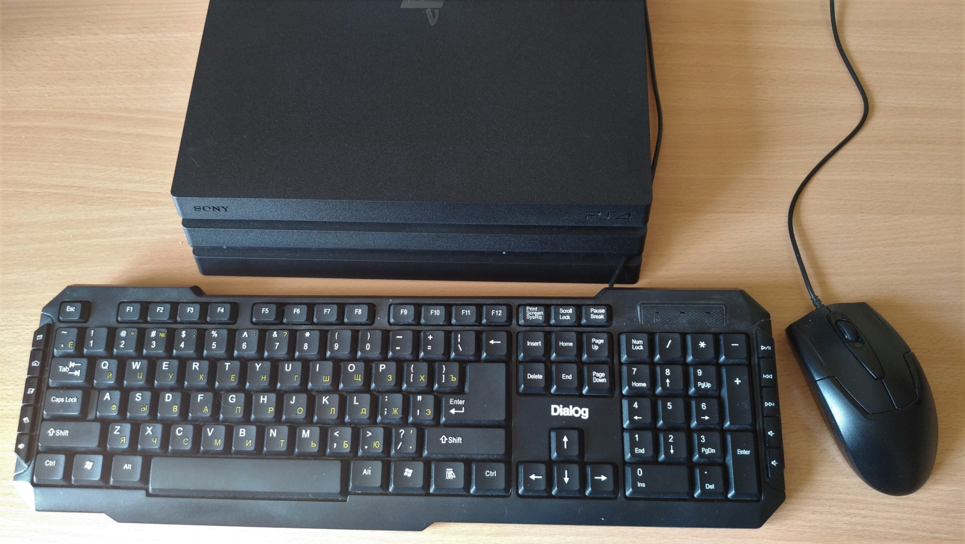 Как подключить клавиатуру и мышку к PS4