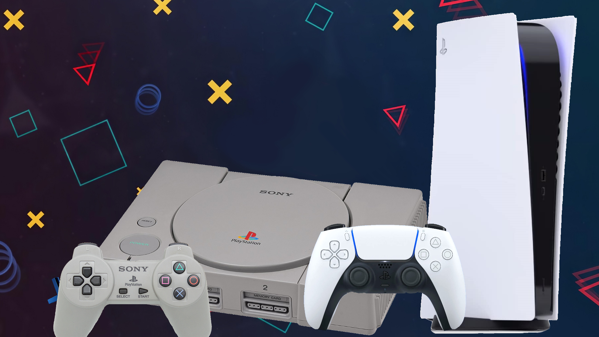 От PS1 к PS5 - Эволюция дизайна консолей PlayStation